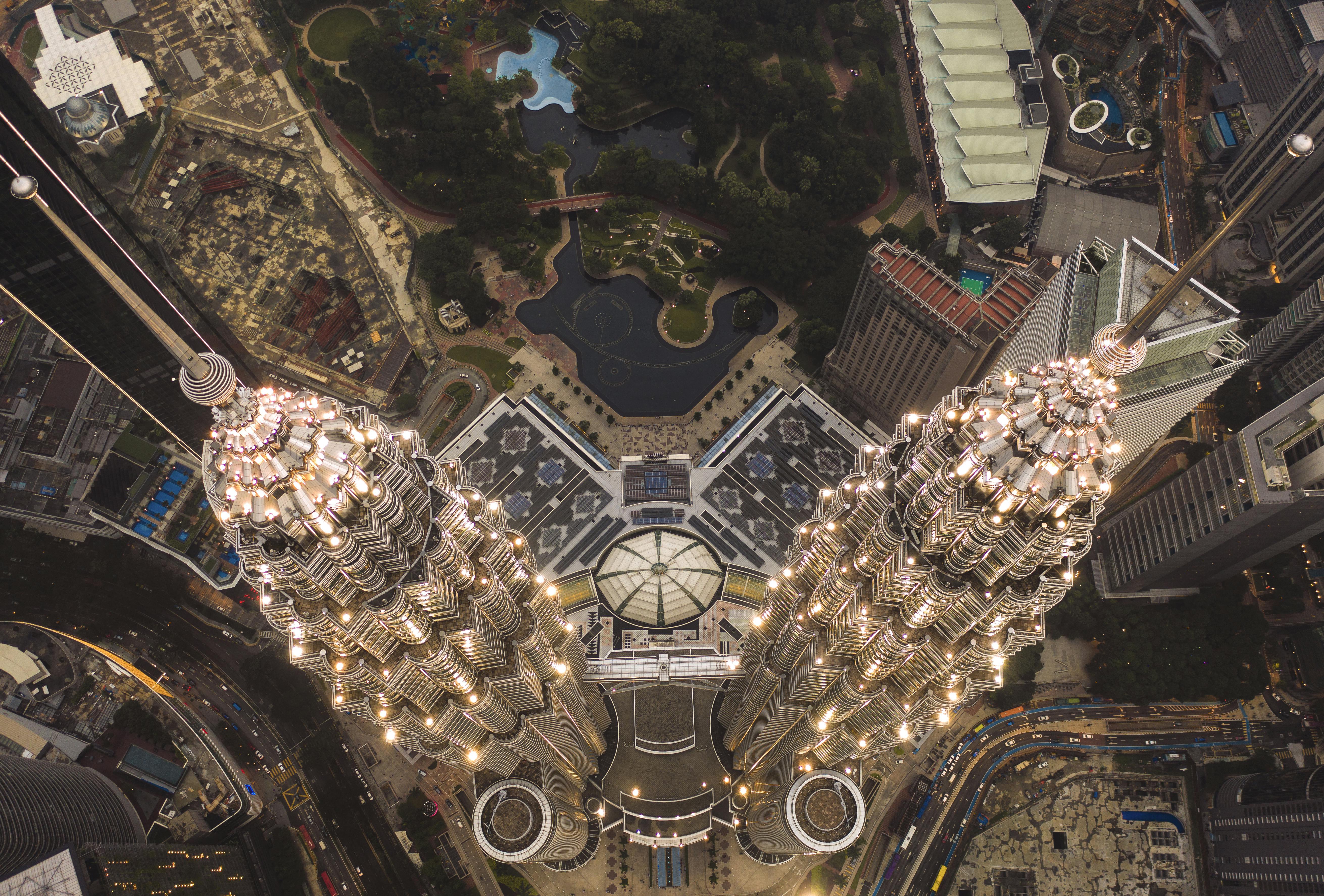 Above the Twin Towers