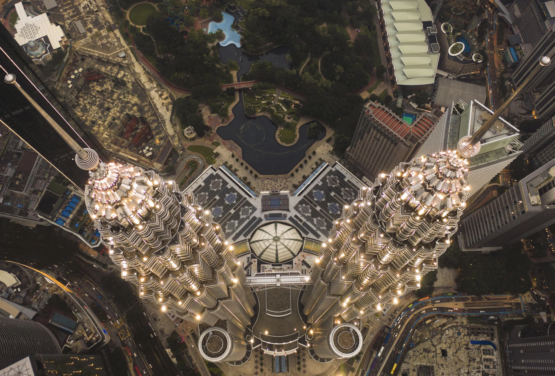 Above the Twin Towers